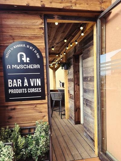Le bar à vins - A Muschera - Restaurant Porto Vecchio - meilleur restaurant PORTO-VECCHIO